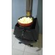 Піч буржуйка ТУРБІНА - 120 конвектор з плитою для підігріву їжі